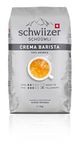 Schwiizer Schüümli Crema Barista Whole Beans 1kg - Intensity 2/5 - Premium Arabica - Perfect for Fully Automatic Machines - UTZ-Certified