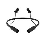 GearZTouch BOOM Bluetooth inEar Earphones with Mic, Bombastic Bass-12.4mm Drivers,15 Mins Charge-10Hrs Music,35Hrs Battery Fast Charge,IPX4Dust &Water Resistant,Low Latency,Magnetic buds,BTv5.3(Black)
