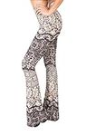 SATINA High Waisted Wide Leg Pants for Women | Women’s Palazzo Pants | Flared Leggings in Regular & Plus Sizes | 10 Colors