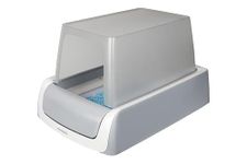 PetSafe ScoopFree Covered Self-Cleaning Cat Litter Box, Second Generation - No Scooping, Privacy, Health Monitoring