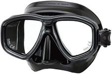 TUSA M-212 Freedom Ceos Scuba Diving Mask, Black/Black