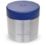 LunchBots 16oz Thermos Stainless Steel Wide Mouth - Insulated Thermos With Vented Lid - Keeps Food Hot or Cold for Hours - Leak-Proof Portable Thermal Food Jar is Ideal for Soup - 16 ounce - Navy