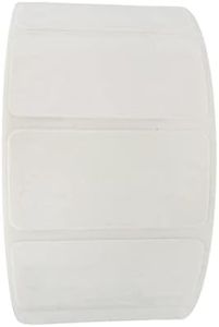 ATL Direct 2x1 Dissolvable Food Labels, 1000 Label Stickers, Bottle Labels for Storage Bins, Sticker Labels for Food containers, (1000, Blank)