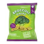 Sour Cream & Chive Broccoli Chips x24 - Healthy Snacks by Growers Garden | Vegan Crisps | Dairy Free | Lunchbox Snack | Vegetable Crisps | Plant-based