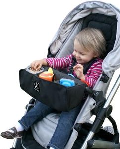 J.L. Childress Food 'N Fun Stroller Snack Tray, Black
