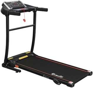 Everfit Treadmill Electric Treadmills with 400mm Running Belt, Folding Walking Pad Foldable Machine Exercise & Fitness Equipment, with up to 12km/h Speed and 3-Level Incline for Home Gym Workout