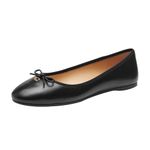 Coach Women's Abigail Ballet Flat, Black, 7.5