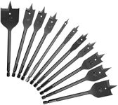 YUENTOEN 11Pcs Spade Drill Bit Set,