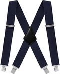 Fasker Mens Suspenders X-Back 2" Wi