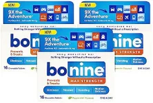 Bonine MAX Chewable for Motion Sick