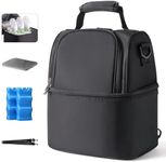 NCVI Breastmilk Cooler Bag with 2 I