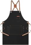 Chef Apron for Men Women with Pocke