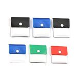 6 pcs Pocket Ashtray Ash Pouch- Fireproof PVC-Odor Free-Portable Compact- Assorted Color