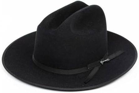 Stetson Cowboy, Black, 7 5/8