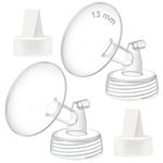 Maymom 15mm Flange and Duckbill Valve Compatible with Spectra S1 Spectra S2 Spectra 9 Plus Not Original Spectra Pump Parts Replace Spectra S2 Pump Parts Spectra Flange Spectra Duckbill Valve