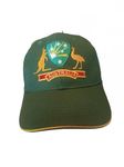 Generic Green Australia/Australian ODI Casual Test Cricket Baseball Hat with Embroided Logo Adult/Men ONE Unisex