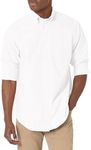 Brooks Brothers Men's Long Sleeve Button Down Original Oxford Cotton Sport Shirt, White, X-Large-XX-Large