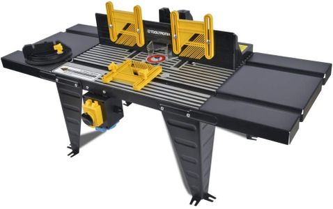 ToolTronix 1800W Router Table – Powerful Woodworking Bench Tool