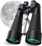 Sogries 25x100 Binoculars for Adults High Powered Large Aperture 100mm Astronomy Binoculars Long Distance Viewing Waterproof Long Range Powerful Binocular for Stargazing Marine Cruise Ship Birding