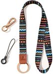 SENLLY Neck Lanyard Strap for Keys, Original Pattern Design ID Badge and Keychain Holder