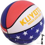 KUYOTQ Mens Fashion Flag Basketball