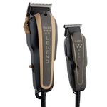 WAHL Professional 5 Star Series Barber Combo Model # 8180 Play Mat Kit for Men, Black and Brown