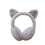 Women's Winter Warm Cat Ear Muffs C