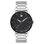 Movado Museum Analog Black Dial men's Watch-607225