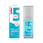 syNeo 5 antiperspirant pump spray, anti-sweat deodorant for men and women to prevent heavy sweating, antiperspirant spray, pack of 1 (1 x 30 ml)