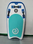 Jolldo Inflatable Bodyboard – Lightweight and Portable 40" Surfboard for Adults and Kids with Drop-Stitch Technology for Beach and River Adventures-White