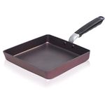 TECHEF - Tamagoyaki Japanese Omelette Pan/Egg Pan, Made in Korea (Purple) (Large)