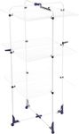 Leifheit Pegasus 190 Tower Free Standing Clothes Laundry Airer Dryer with 19 Meter Clothes Horse