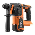 AEG PRO18V BBH18BL2-0 Brushless Cordless Combination Hammer (SDS-Plus Tool Holder, Max. Drilling Diameter in Wood, Steel, Concrete, 30, 13, 26 mm, Without Battery and Charger)