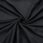 Stylish FABRIC Rayon Spandex Heavy Jersey Knit Fabric/4-Way Stretch-(200GSM)/Maternity/Backdrop/DIY Projects, Black 2 Yards