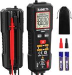 KAIWEETS Smart Digital Multimeter, Auto-Ranging Voltage Tester with Live, Phase, Non-Contact Voltage Function, Pocket Size Voltmeter Measures AC/DC Voltage, Resistance, Continuity