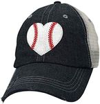 Cocomo Soul Womens Baseball Heart H