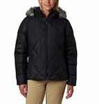 Columbia Women's Plus Size ICY Heights II Down Jacket, Black, 3X