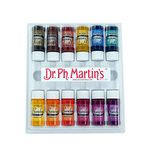 Dr. Ph. Martin's Bombay India Ink, 0.5 oz, Set of 12 (Set 2)