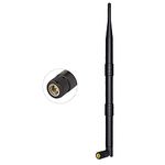 GraspaDeal Sucker Rubber Duck Whip Antenna - SMA Male Plug Connector 698-2700MHz Frequencies Gain 9dbi for 4G LTE Wi-Fi Wireless Modem, GSM Landline