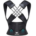 WINTCART Neoprene Posture Corrector Belt For Men & Women | Premium Posture Corrector Belt | Back Support Belt For Back Pain | Back Posture Corrector Men | Body Posture Correction | Universal Size