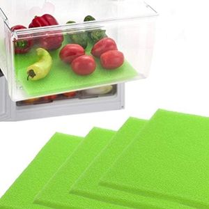 Dualplex Fruit & Veggie Life Extender Liner for Refrigerator Drawers (4 Pack) - Extends The Life of Your Produce & Prevents Spoilage, 12X15 Inches