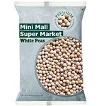 Minimall Super Market Organics Whole White Peas/Dried White Matar (1 Kg)