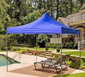 Invezo Gazebo Canopy Tent 10 x 10 ft / 3 x 3 Meter (Super Heavy Duty 34kgs, Blue) with Dust Bag Water Proof Tent,