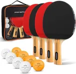 PRO SPIN Ping Pong Paddles - High-P