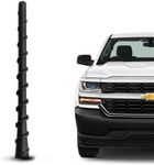 Jamscar Short Truck Antenna Compatible for Chevy Silverado 1500 2500 3500/ GMC Sierra 1500 2500 3500HD 1999-2024, Flexible Pickup Radio Antenna Accessories Replacement, for Optimized AM FM Reception