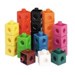 Learning Resources Snap Cubes (Set of 1,000) Cube Counters, Classroom Maths Supplies, Teacher Aids