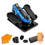 LifePro Portable Pedal Exerciser Under Desk Bike | Mini Elliptical Machine with 8 Tension Levels | Bluetooth Connectivity | Ideal Gym Fitness Equipment | Workout Exercise Cross Trainer For Home Use