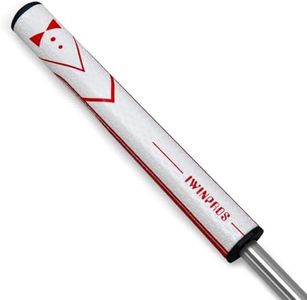 iWinpros Putter Grip Size 3.0, Lightweight Golf Putter Grip, Textured Comfort Design for Superior Control, Anti-Slip Pattern Polyurethane Grips for Golf (Red)