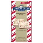 Peppermint Bark Ghirardelli Milk Chocolate Bar | 100g | Squares