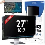 [2-Pack] 27 Inch Privacy Screen for
